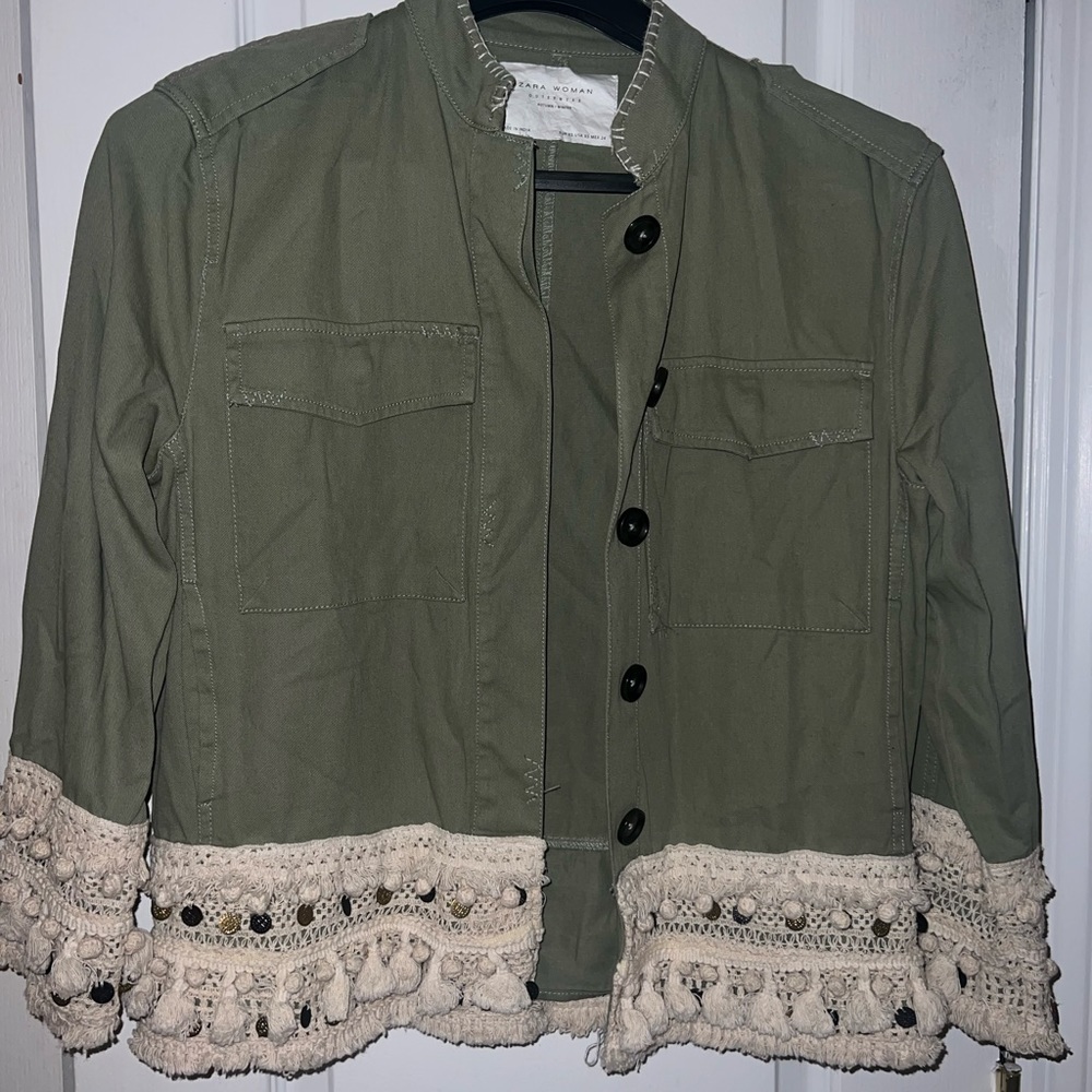 Zara Cropped Jacket